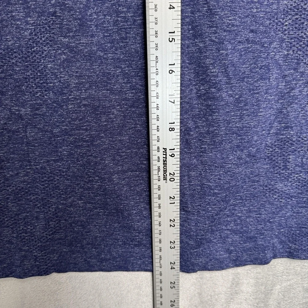 Adidas Golf Climacool Polo Shirt Mens Small Blue Long Sleeve Performance Stretch